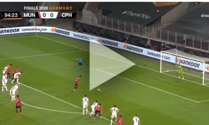 Fernandes STRZELA GOLA na 1-0 z FC Kopenhaga! [VIDEO]
